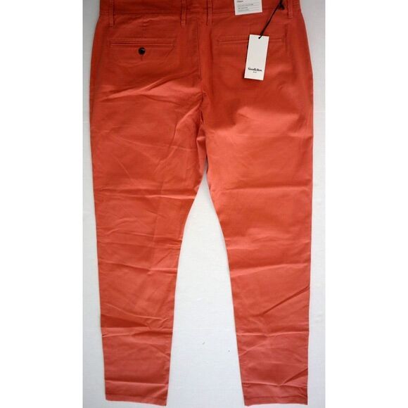 Goodfellow & Co. Men's Sz 38x34 Coral Stone Straight Fit Chino Pants - Picture 2 of 7